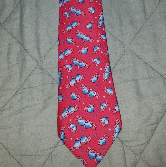 Vintage Hermes 100% Silk Tie - Picture 2 of 3